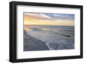 Beach at dawn, Sanibel Island, Florida.-William Sutton-Framed Photographic Print