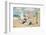 Beach at Dinard-Clarence Alphonse Gagnon-Framed Premium Giclee Print