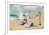 Beach at Dinard-Clarence Alphonse Gagnon-Framed Premium Giclee Print