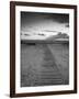 Beach at Dusk, Liepaja, Latvia-Ian Trower-Framed Photographic Print