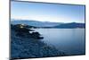 Beach at Dusk, Lumbarda, Korcula Island, Croatia-Guido Cozzi-Mounted Photographic Print