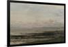 Beach at Ebb Tide-Charles Francois Daubigny-Framed Art Print