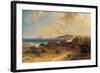 Beach at Estepona with a View of the Rock of Gibraltar-Fritz Bamberger-Framed Giclee Print