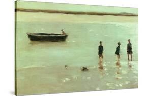 Beach at Etaples, 1887-Philip Wilson Steer-Stretched Canvas