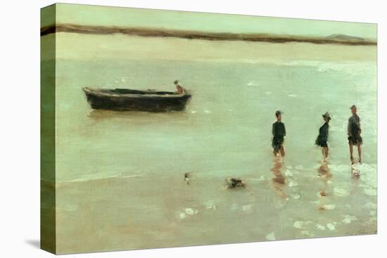 Beach at Etaples, 1887-Philip Wilson Steer-Stretched Canvas