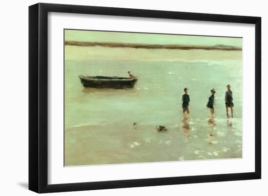 Beach at Etaples, 1887-Philip Wilson Steer-Framed Giclee Print