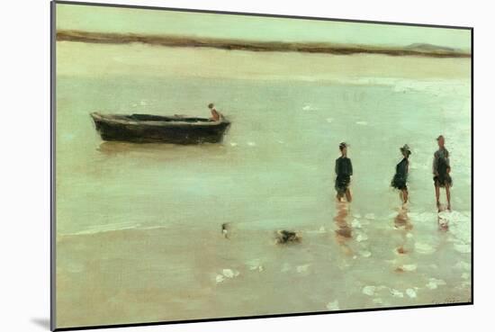 Beach at Etaples, 1887-Philip Wilson Steer-Mounted Giclee Print