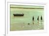 Beach at Etaples, 1887-Philip Wilson Steer-Framed Premium Giclee Print