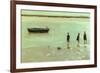 Beach at Etaples, 1887-Philip Wilson Steer-Framed Premium Giclee Print