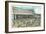 Beach at Galveston-null-Framed Premium Giclee Print