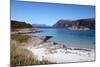 Beach at Gasvaer, Kvalfjord, Troms, North Norway, Norway, Scandinavia, Europe-David Lomax-Mounted Photographic Print