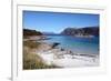 Beach at Gasvaer, Kvalfjord, Troms, North Norway, Norway, Scandinavia, Europe-David Lomax-Framed Photographic Print