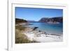 Beach at Gasvaer, Kvalfjord, Troms, North Norway, Norway, Scandinavia, Europe-David Lomax-Framed Photographic Print