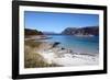 Beach at Gasvaer, Kvalfjord, Troms, North Norway, Norway, Scandinavia, Europe-David Lomax-Framed Photographic Print