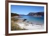 Beach at Gasvaer, Kvalfjord, Troms, North Norway, Norway, Scandinavia, Europe-David Lomax-Framed Photographic Print