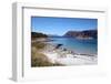 Beach at Gasvaer, Kvalfjord, Troms, North Norway, Norway, Scandinavia, Europe-David Lomax-Framed Photographic Print