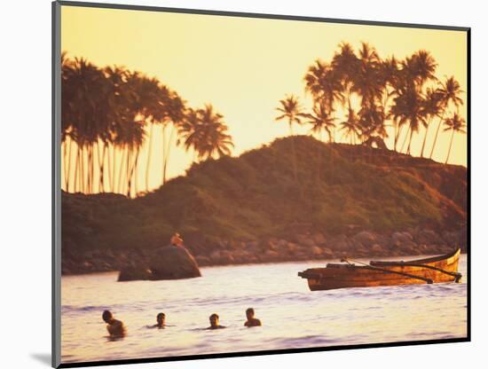 Beach at Goa, India-Peter Adams-Mounted Photographic Print