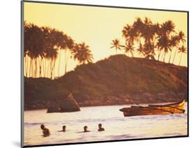 Beach at Goa, India-Peter Adams-Mounted Photographic Print