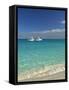 Beach at Grace Bay, Providenciales Island, Turks and Caicos, Caribbean-Walter Bibikow-Framed Stretched Canvas