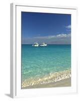 Beach at Grace Bay, Providenciales Island, Turks and Caicos, Caribbean-Walter Bibikow-Framed Photographic Print