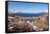 Beach at Grotfjord, Kvaloya (Whale Island), Troms, Norway, Scandinavia, Europe-David Lomax-Framed Stretched Canvas