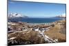 Beach at Grotfjord, Kvaloya (Whale Island), Troms, Norway, Scandinavia, Europe-David Lomax-Mounted Photographic Print