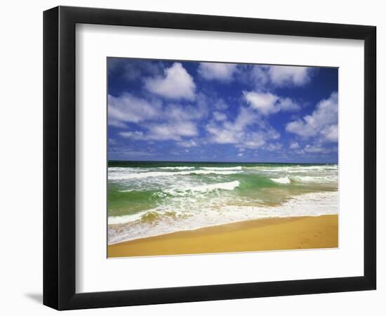 Beach at Hanalei Bay-James Randklev-Framed Photographic Print