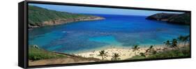 Beach at Hanauma Bay Oahu Hawaii USA-null-Framed Stretched Canvas