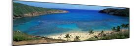 Beach at Hanauma Bay Oahu Hawaii USA-null-Mounted Photographic Print