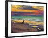 Beach at Heist-Georges Lemmen-Framed Art Print