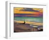 Beach at Heist-Georges Lemmen-Framed Art Print