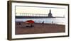 Beach at Indiana Dunes, Indiana, USA-Anna Miller-Framed Photographic Print