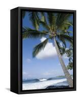 Beach at Kailua-Kona, Island of Hawaii (Big Island), Hawaii, USA-Ethel Davies-Framed Stretched Canvas