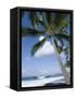 Beach at Kailua-Kona, Island of Hawaii (Big Island), Hawaii, USA-Ethel Davies-Framed Stretched Canvas