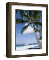 Beach at Kailua-Kona, Island of Hawaii (Big Island), Hawaii, USA-Ethel Davies-Framed Photographic Print