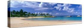 Beach at Ko Olina Resort Oahu Hawaii USA-null-Stretched Canvas