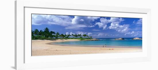 Beach at Ko Olina Resort Oahu Hawaii USA-null-Framed Photographic Print