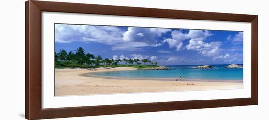 Beach at Ko Olina Resort Oahu Hawaii USA-null-Framed Photographic Print