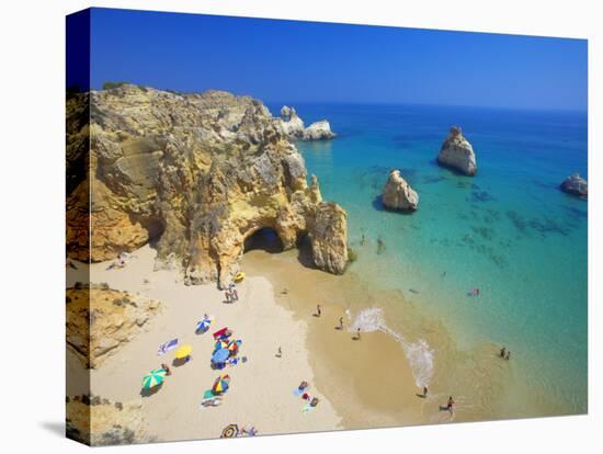 Beach at Lagos, Algarve, Portugal, Europe-Papadopoulos Sakis-Stretched Canvas