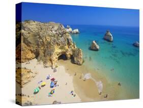 Beach at Lagos, Algarve, Portugal, Europe-Papadopoulos Sakis-Stretched Canvas