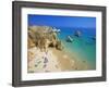 Beach at Lagos, Algarve, Portugal, Europe-Papadopoulos Sakis-Framed Photographic Print