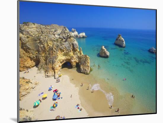 Beach at Lagos, Algarve, Portugal, Europe-Papadopoulos Sakis-Mounted Photographic Print