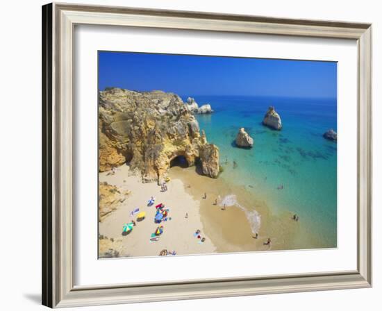 Beach at Lagos, Algarve, Portugal, Europe-Papadopoulos Sakis-Framed Photographic Print