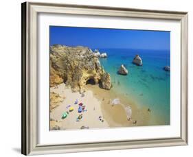 Beach at Lagos, Algarve, Portugal, Europe-Papadopoulos Sakis-Framed Photographic Print