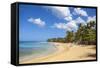 Beach at Las Terrenas, Samana Peninsula, Dominican Republic, West Indies, Caribbean-Jane Sweeney-Framed Stretched Canvas