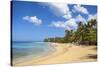 Beach at Las Terrenas, Samana Peninsula, Dominican Republic, West Indies, Caribbean-Jane Sweeney-Stretched Canvas