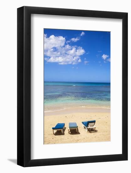 Beach at Las Terrenas, Samana Peninsula, Dominican Republic, West Indies, Caribbean-Jane Sweeney-Framed Photographic Print