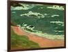 Beach at Le Pouldu, 1889-Paul Gauguin-Framed Giclee Print