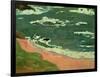 Beach at Le Pouldu, 1889-Paul Gauguin-Framed Giclee Print