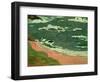 Beach at Le Pouldu, 1889-Paul Gauguin-Framed Giclee Print